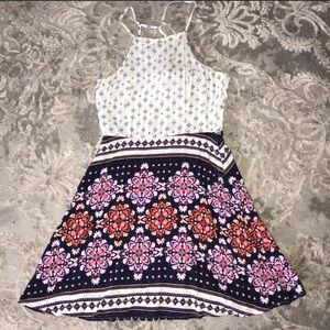 H & M divided sun dress